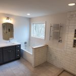 Finished Tub & Sink End